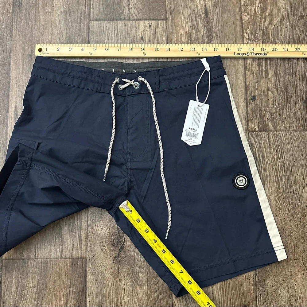 Vissla Men’s Trip Out  Boardshorts Men’s Size 30 Navy Blue